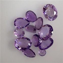 20 CTS LOT OF OVAL AMETHYST - DIFFERENT SIZES