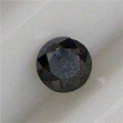 0.43 CTS ROUND BLACK DIAMOND 5 MM