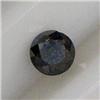 Image 1 : 0.43 CTS ROUND BLACK DIAMOND 5 MM