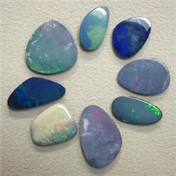 20 CTS LOT OF OPAL DOUBLET - IRREGULAR SHAPES