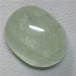 46.55 CTS OVAL EMERALD CABOCHON 25x20 MM