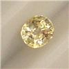 Image 1 : 0.82 CTS YELLOW SAPPHIRE 5x4.5 MM