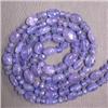 Image 1 : 38.30 CTS SAPPHIRE STRAND 4-2.5 MM - 16 INCHES
