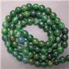 Image 1 : 5 MM GREEN AVENTURINE ROUND BEADS STRAND - 15 INCHES