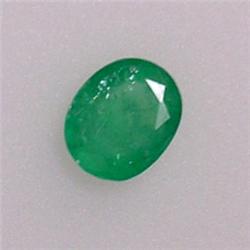 0.29 CTS OVAL EMERALD 4x3 MM