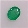 Image 1 : 0.29 CTS OVAL EMERALD 4x3 MM