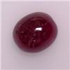 Image 1 : 2.06 CTS OVAL RUBY CABOCHON 8x7 MM