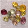 Image 1 : 4.00 CTS LOT OF MULTICOLOR ROUND SAPPHIRES
