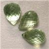 Image 1 : 20.01 CTS LOT OF GREEN AMETHYST BRIOLETTE 14x9 MM