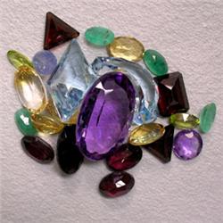 23 CTS LOT OF SEMIPRECIOUS STONES