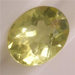 8.01 CTS OVAL LEMON CITRINE 10x8 MM