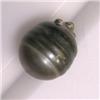 Image 1 : 13x11 MM BLACK TAHITIAN PEARL - UNDRILLED
