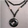 Image 1 : 20-3 MM HEMATITE NECKLACE - 16 INCHES