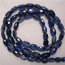 77 CTS IOLITE STRAND 7x5 MM - 16 INCHES