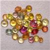 Image 1 : 10.00 CTS LOT OF MULTICOLOR ROUND SAPPHIRES
