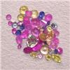 Image 1 : 4.00 CTS LOT OF MULTICOLOR ROUND SAPPHIRES