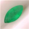 Image 1 : 0.39 CTS MARQUISE EMERALD 7x4 MM