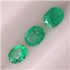 Image 1 : 0.48 CTS LOT OF OVAL EMERALD 4x3 MM