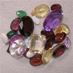 25 CTS LOT OF SEMIPRECIOUS STONES