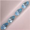 Image 1 : 5.30 CTS LOT OF PEAR BABY BLUE TOPAZ 10x5 MM