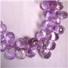 Image 1 : 685 CTS AMETHYST BRIOLETTE STRAND 16x10 MM
