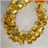 Image 1 : 246 CTS CITRINE BRIOLETTE STRAND 10x7 MM
