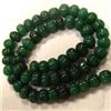 Image 1 : 505 CTS CARVED GLASS FILLED ENHANCED EMERALD STRAND - TEMPORARY CLASP
