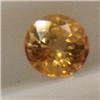 Image 1 : 1.02 CTS ROUND YELLOW SAPPHIRE 5.3 MM