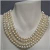 Image 1 : 7 MM FRESH WATER PEARL STRAND - 64 INCHES