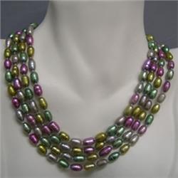 8x5 MM FRESH WATER PEARL STRAND - 64 INCHES