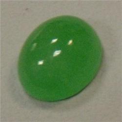 15.17 CTS OVAL SHAPED JADE CABOCHON 16x13 MM