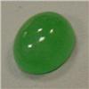 Image 1 : 15.17 CTS OVAL SHAPED JADE CABOCHON 16x13 MM