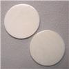 Image 1 : 10 CTS PAIR OF VINTAGE IVORY COIN SHAPED PIECES 19x2 MM