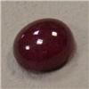 Image 1 : 6.17 CTS OVAL RUBY CABOCHON 10x8 MM