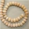 Image 1 : 200 CTS RED OPAL RONDELLES STRAND - 9 MM - 16 INCHES