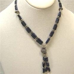 160 CTS LAPIS LAZULI NECKLACE - 16 INCHES
