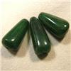 Image 1 : 46 CTS LOT OF 3 ENHANCED EMERALD BRIOLETTE