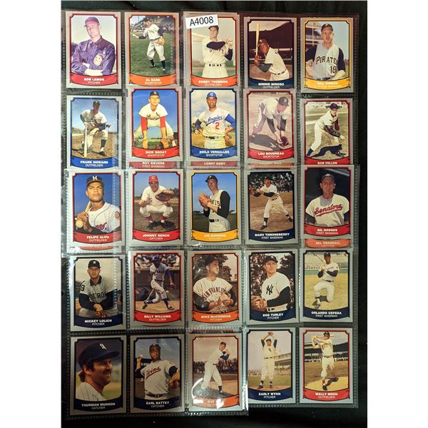 Baseball Cards, 5 pages, vintage (A4008)