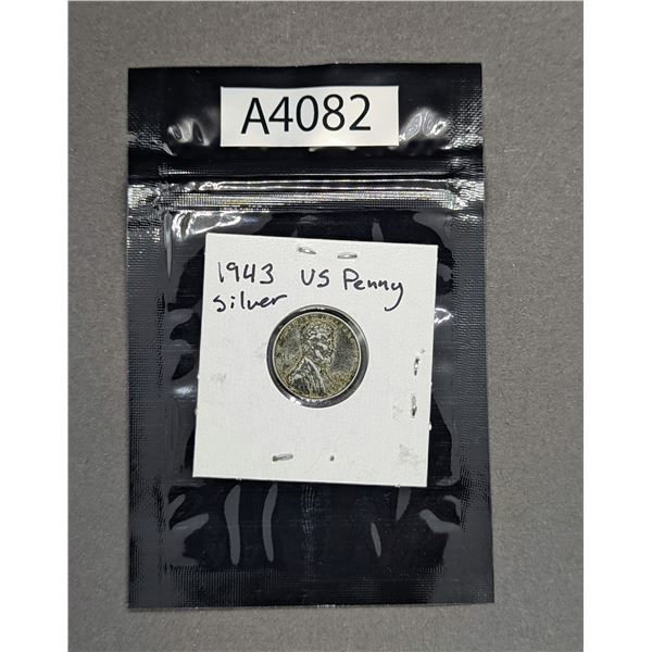 1943 US penny silver (A4082)