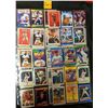 Image 1 : Mixed Baseball Cards, 6 sheets (A4039)