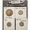 Image 2 : Four UK and NZ Coins, various dates (A4174)
