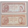 Image 3 : Lot of 5 Hong Kong Bills 1, 5, 10 cents