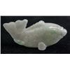 Image 1 : Chinese Two Tone Jadeite Carved Fish Pendant