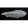 Image 5 : Chinese Two Tone Jadeite Carved Fish Pendant