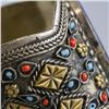 Image 5 : Silver Tibetan Bracelet with Lapis Lazuli
