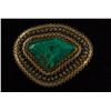 Image 10 : Chinese Malachite Necklace and Brooch