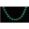 Image 4 : Chinese Malachite Necklace and Brooch