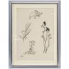Image 2 : Engraving on Paper Flowers Monogram M Maillol