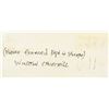 Image 6 : British Oil on Canvas Inscribed Winston Churchill