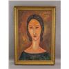Image 2 : Italian Oil on Canvas Amedeo Modligliani